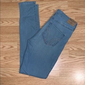 Hollister “supper skinny” jeans.